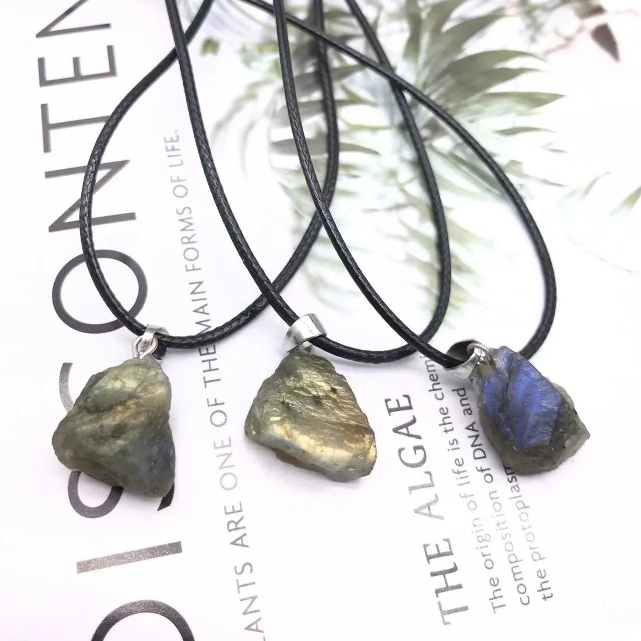Natural Rough Stone Necklace