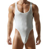 TAUWELL New Mens Undershirts Bodysuit Shaper Onesie Vest Jumpsuits Men Tank Tops Sports Bodybuilding Singlets Undershirts