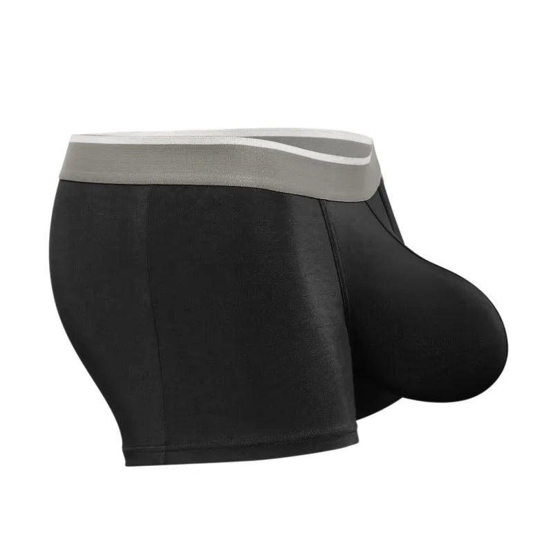 Ultra Men Modal Ice Silk Boxer Briefs Big Pouch