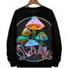 3D Printed Colorful Mushroom Hoodie For Men Women Mysterious Moth Graphic Sweatshirts Fashion Long Sleeves O-Neck Loose Hoodies