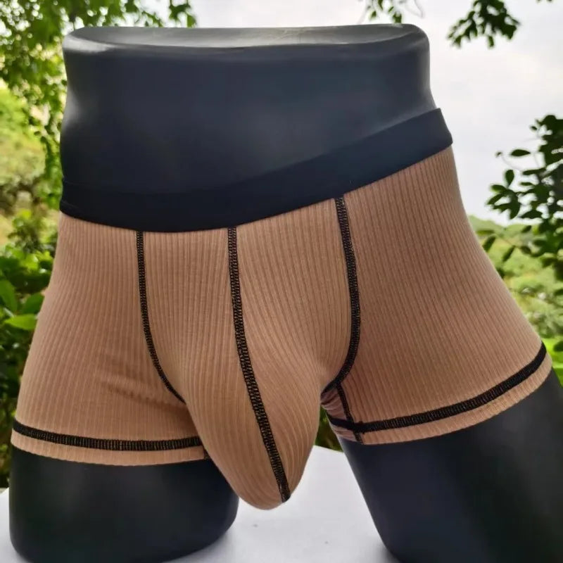 Fashionable Mens Boxer Shorts High Elasticity with Large Pockets Summer Casual Loose Fit Quick Dry Ultra Thin Soft Breathable