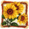 Knot Pillow Package Latch Hook Kit Cushion Pillowcase Kussen Set For Needlework DIY Butterfly Flower Plant Series Latch Hook Kit