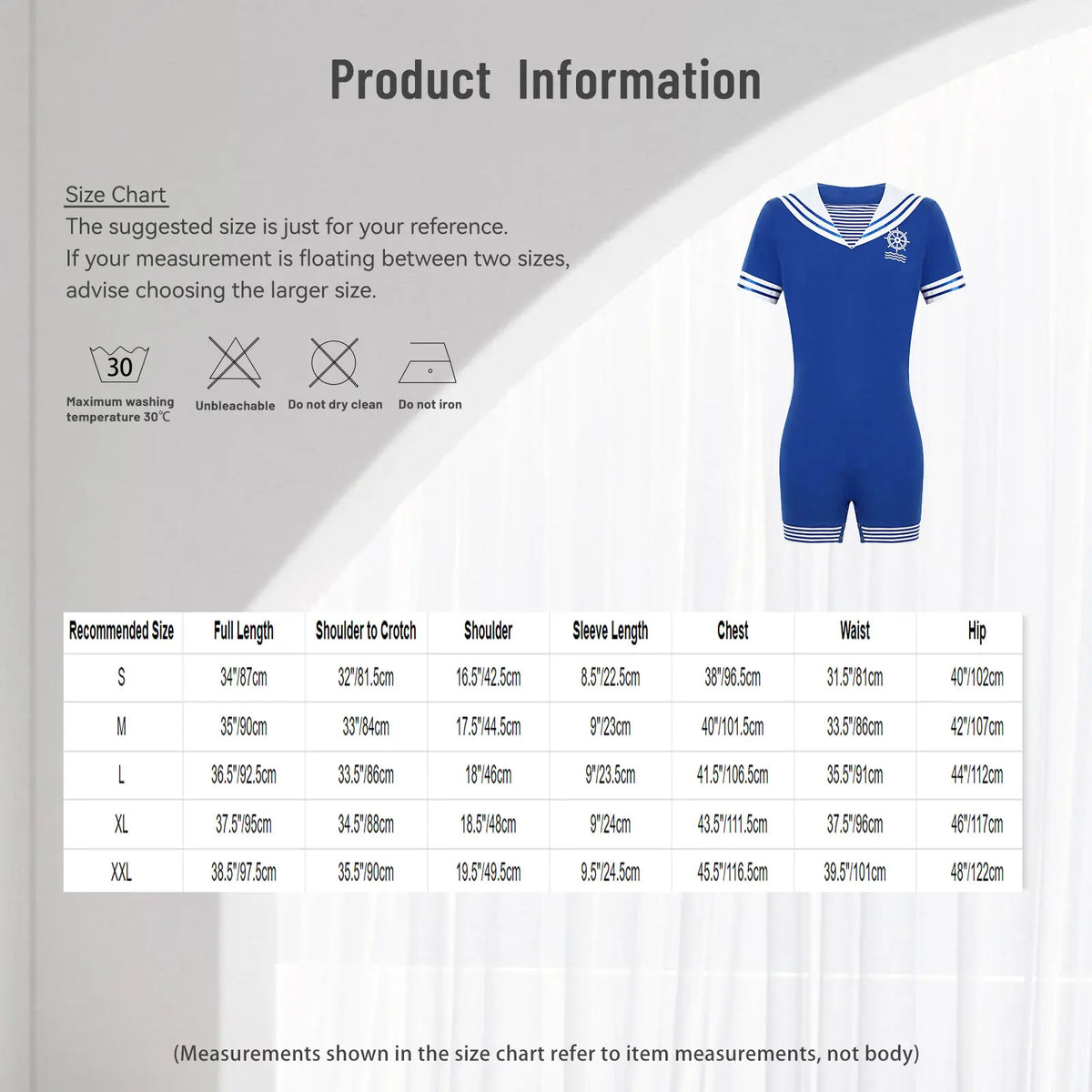 Men Sailor Style Pajamas Bodysuit Navy Collar Short Sleeve Button Crotch Romper Homewear Sleepwear Theme Party Cosplay Costume