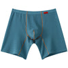 Mens Long Legs Boxer Briefs Breathable Pouch Trunks Casual Underwear Men Stretch Shorts