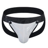 Men PU Faux Leather Jockstrap Harness Men Bondage Fetish Gay Hombre Stage Nighclubwear Sexual Underwear Removable Penis Pouch