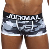 Sexy Underwear Men Boxer Brief Cueca Gay Male Panties Camouflage Soft Underpants Shorts Men Trunks Printed Nylon Quick Dry