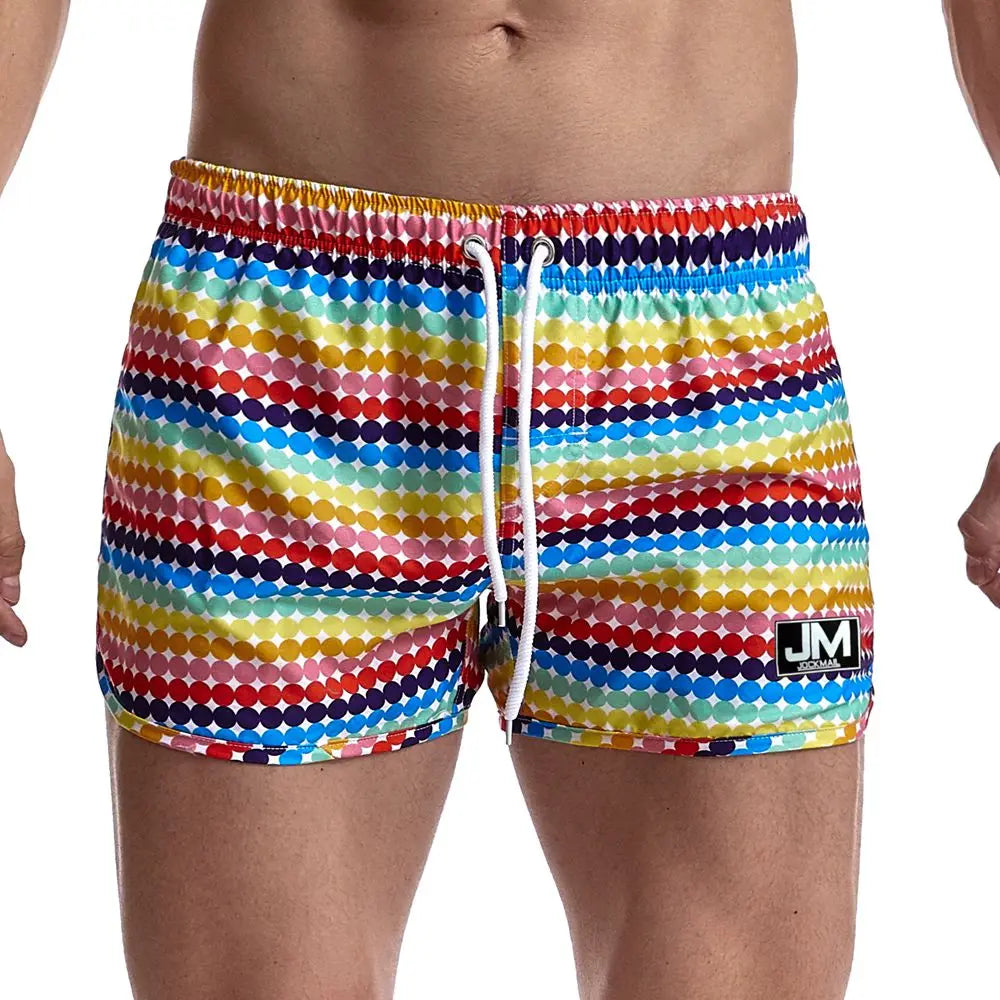 Summer Mens Beach Shorts Swimming Board Short Gailang Swimwear Matching Wear Surfing Pants Swimsuits Sunga Masculina Home Shorts