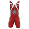Men's Singlet Zipper Front Back Dog Man Play Bodysuits