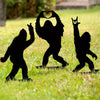 Metal Decorative Garden Stakes Sasquatch Gifts For Men Women, Sasquatch Statue Decorations Outdoor,Iron Art, Iron Art Silhouette