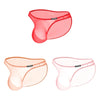 Men Underwear Low-rise Pouch Transparent