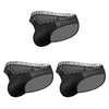Transparent Men's Underwear Briefs Comfortable Low Wasit Ice Silk Sexy Men Panties Quick Dry Breathable antibacterial Underpants