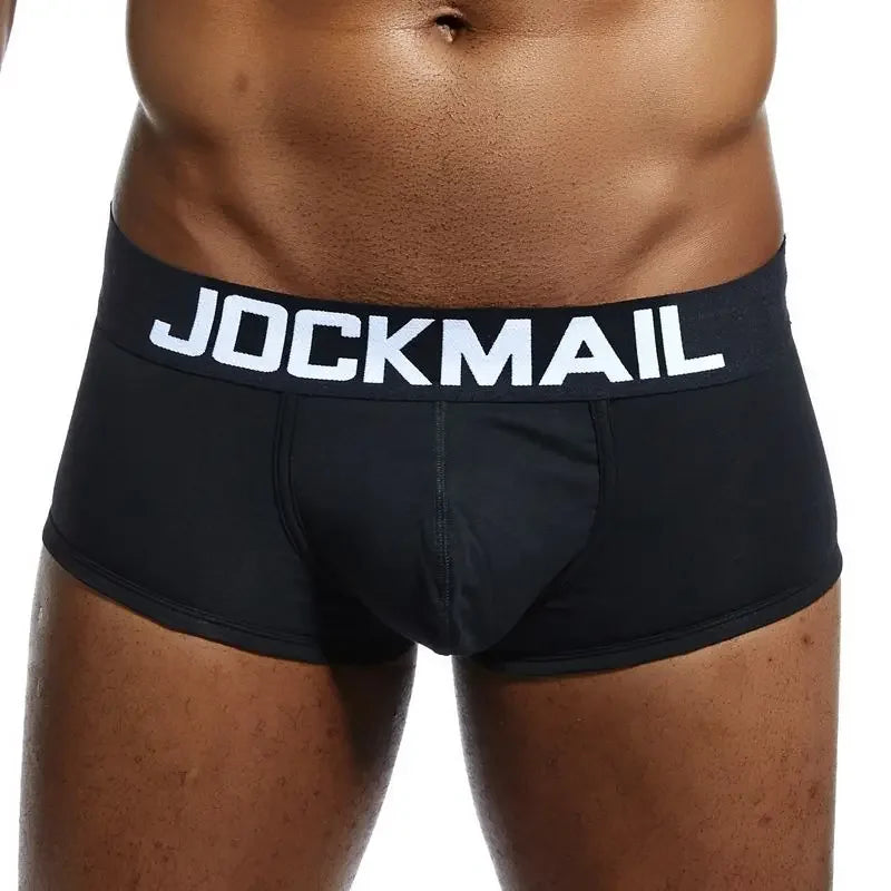 JOCKMAIL Brand Male Panties Breathable Boxers Cotton Men Underwear