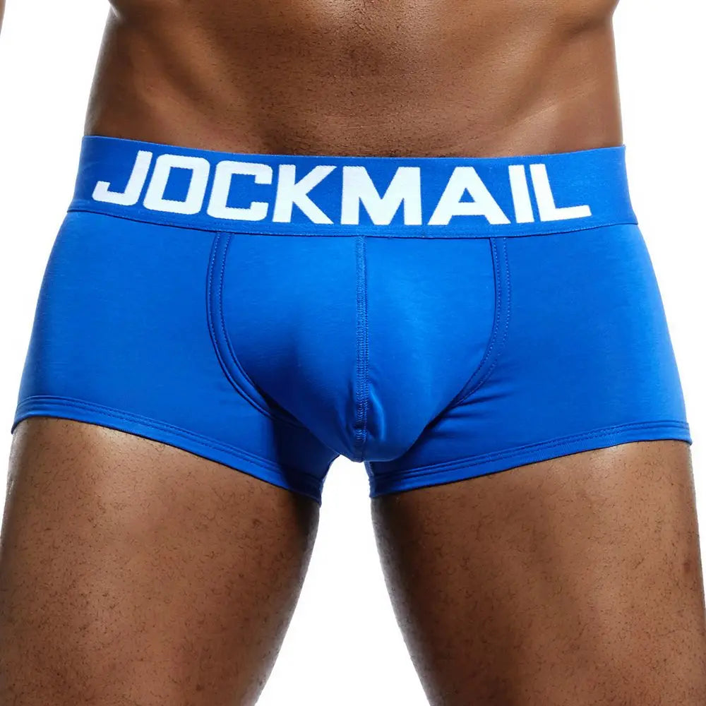 JOCKMAIL Brand Male Panties Breathable Boxers Cotton Men Underwear