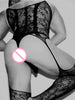 New Sexy Halter Men Fishnet Bodystockings Women Erotic Lingerie Open Crotch White Crotchless Teddies Bodysuit Underwear Costumes