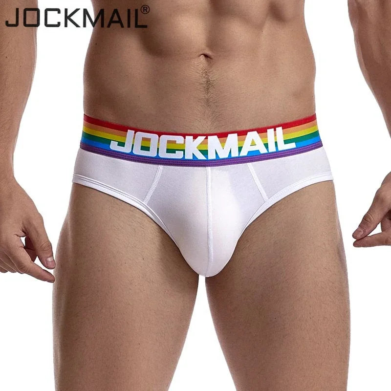 JOCKMAIL Sexy Men Underwear Briefs Cotton Breathable