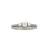 .45ct Diamond Engagement Ring Set 14KT White Gold