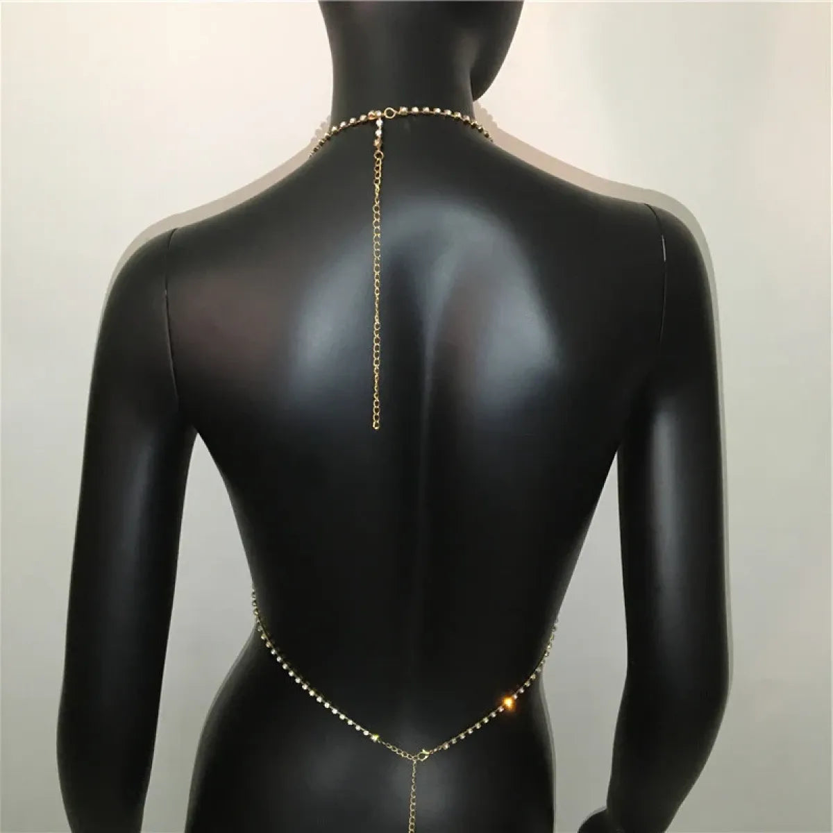 Shiny Harajuku Rhinestone Halter Top