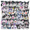 50pcs Sanrio Cartoon Stickers - Hello Kitty, Kuromi, My Melody