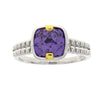 Cubic Zirconium Ring Sterling Silver