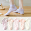 Ankle Boat Socks for Women - Breathable Spring Autumn Casual Socks