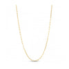Sterling Silver Gold Plated Paperclip Chain (2.50 mm)