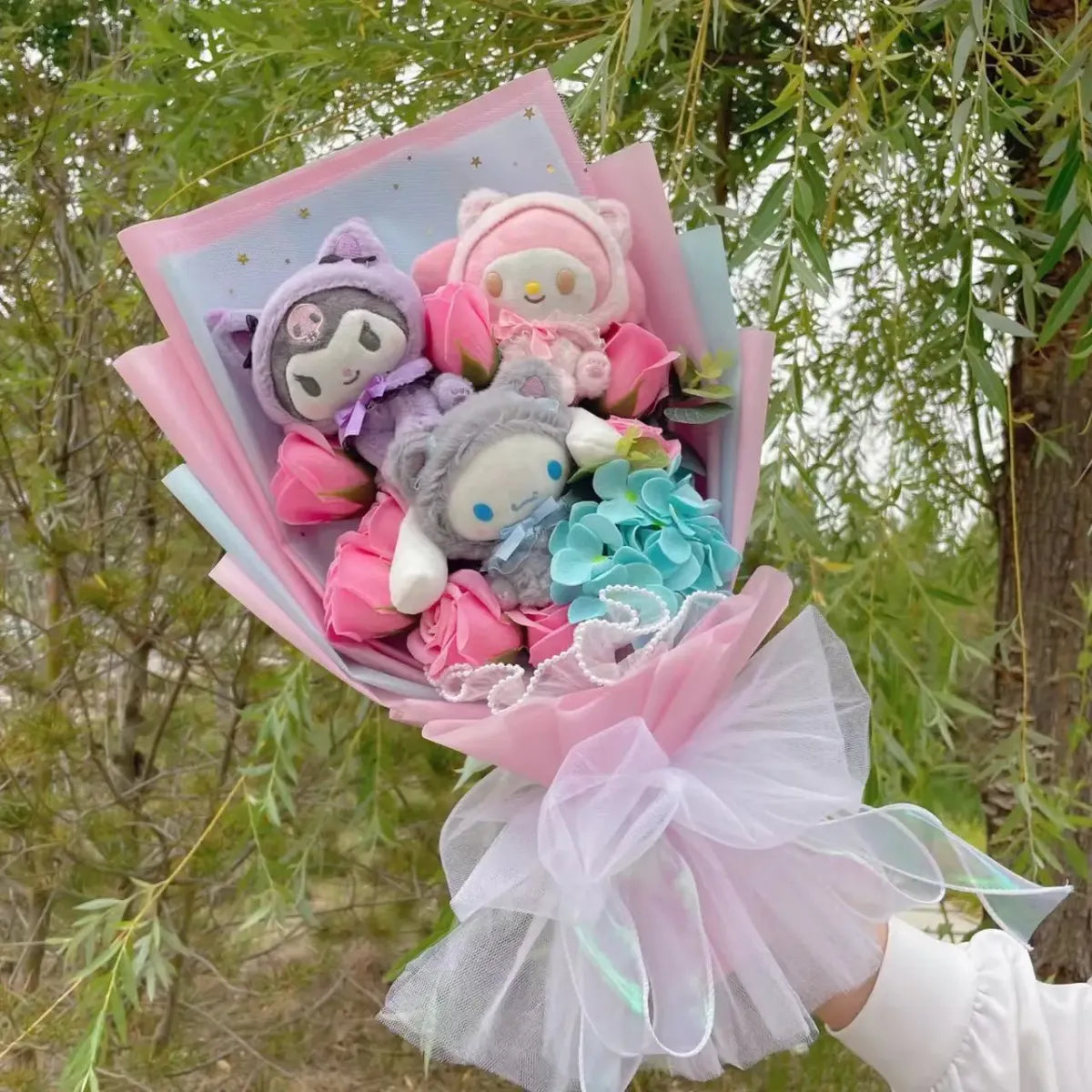 Blooming Plush Bouquet