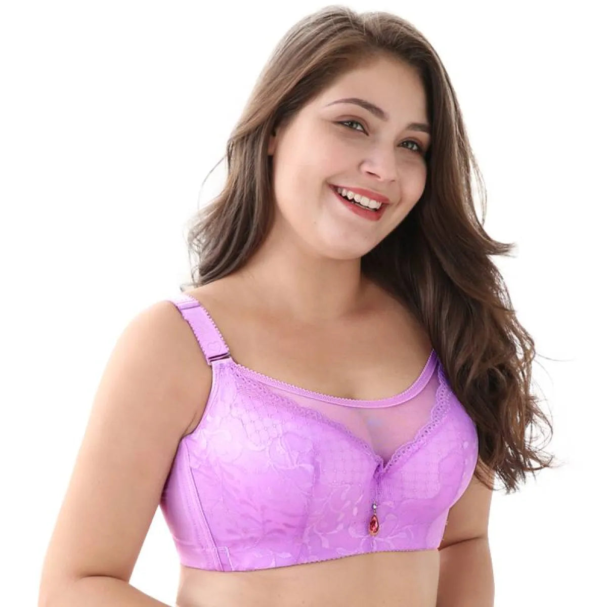 Push-Up Breathable Lace Bra