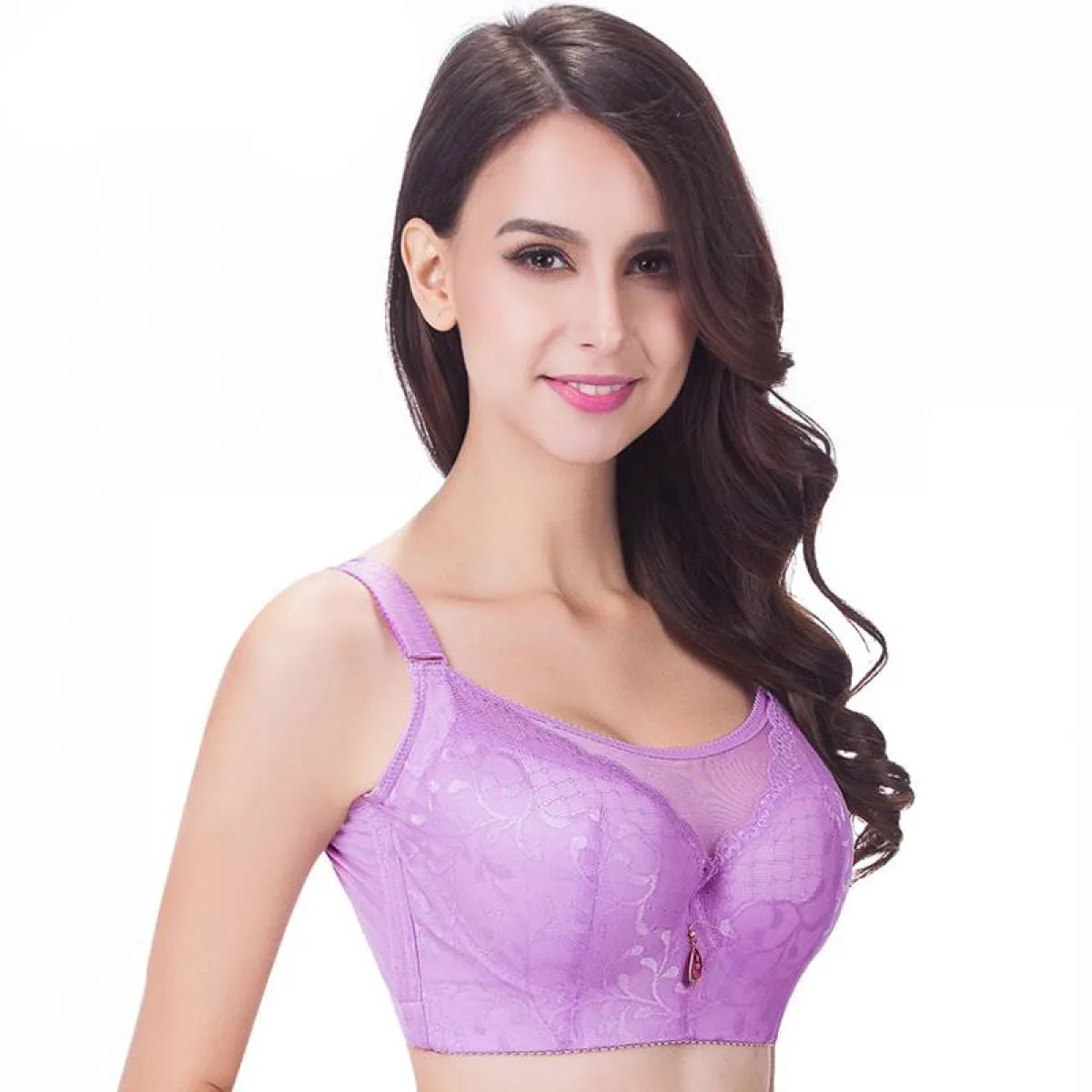Push-Up Breathable Lace Bra