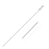 10k White Gold Gourmette Chain 1.0mm