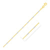 Bar Links Pendant Chain in 14k Two Tone Gold (1.4mm)