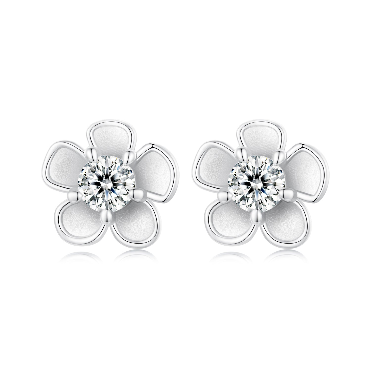 S925 Sterling Silver 3.00 Carat Moissanite Earrings for Women