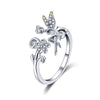 925 Sterling Silver Ring for Women - 0.2cm Width