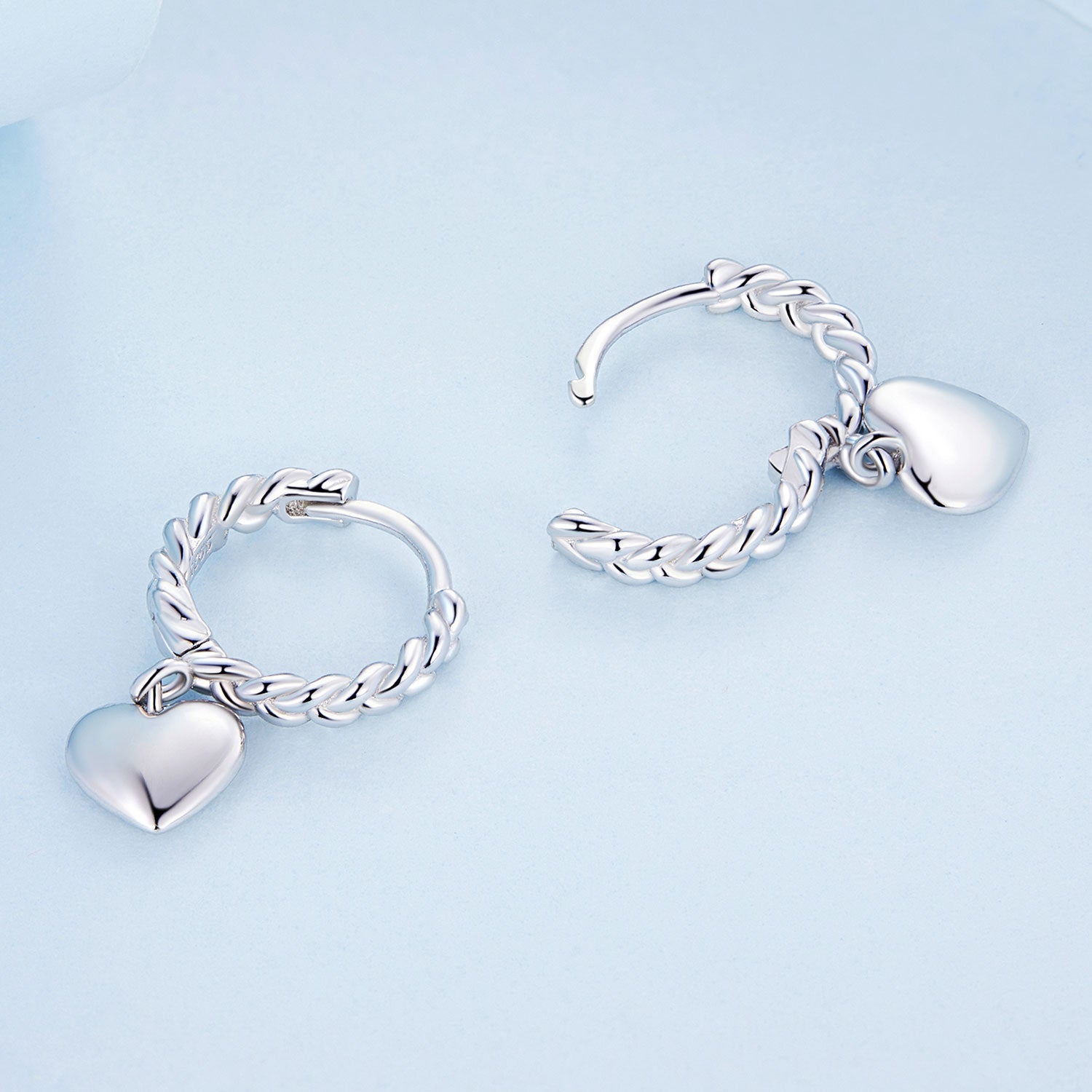 S925 Sterling Silver Earrings for Women with Platinum Plating