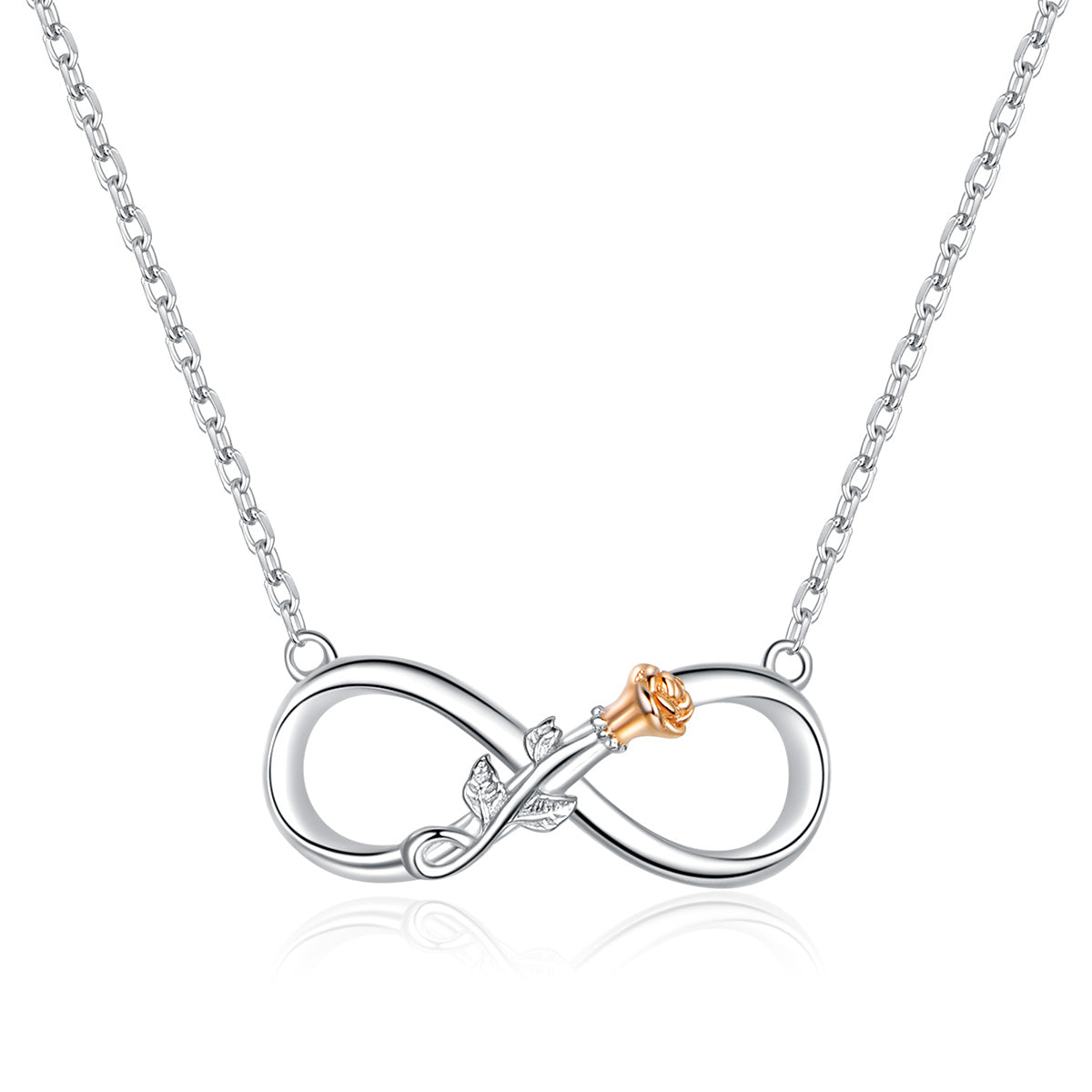 925 Sterling Silver Necklace 40-45cm for Women