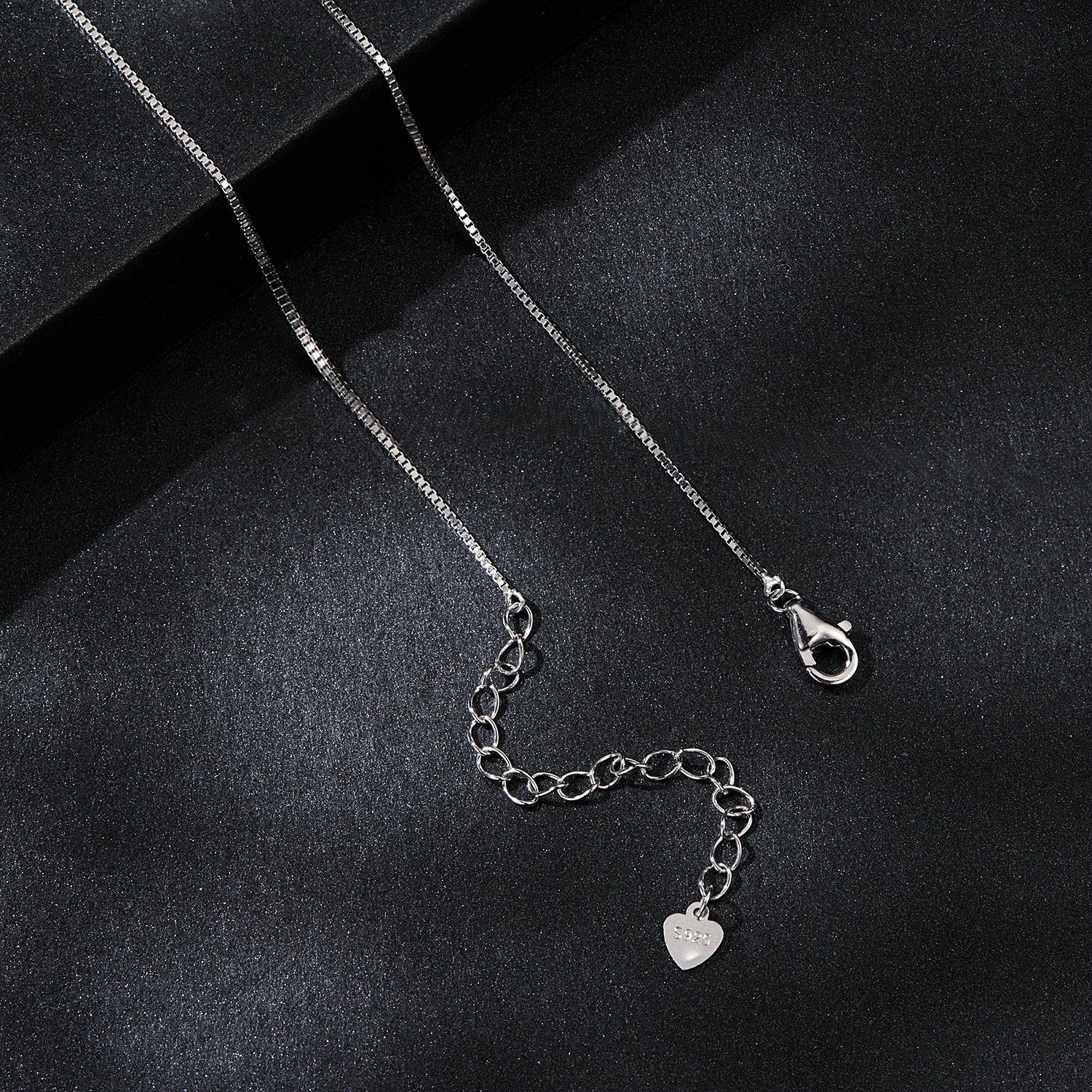 925 Sterling Silver 4mm 0.245ct Moissanite Necklace for Women
