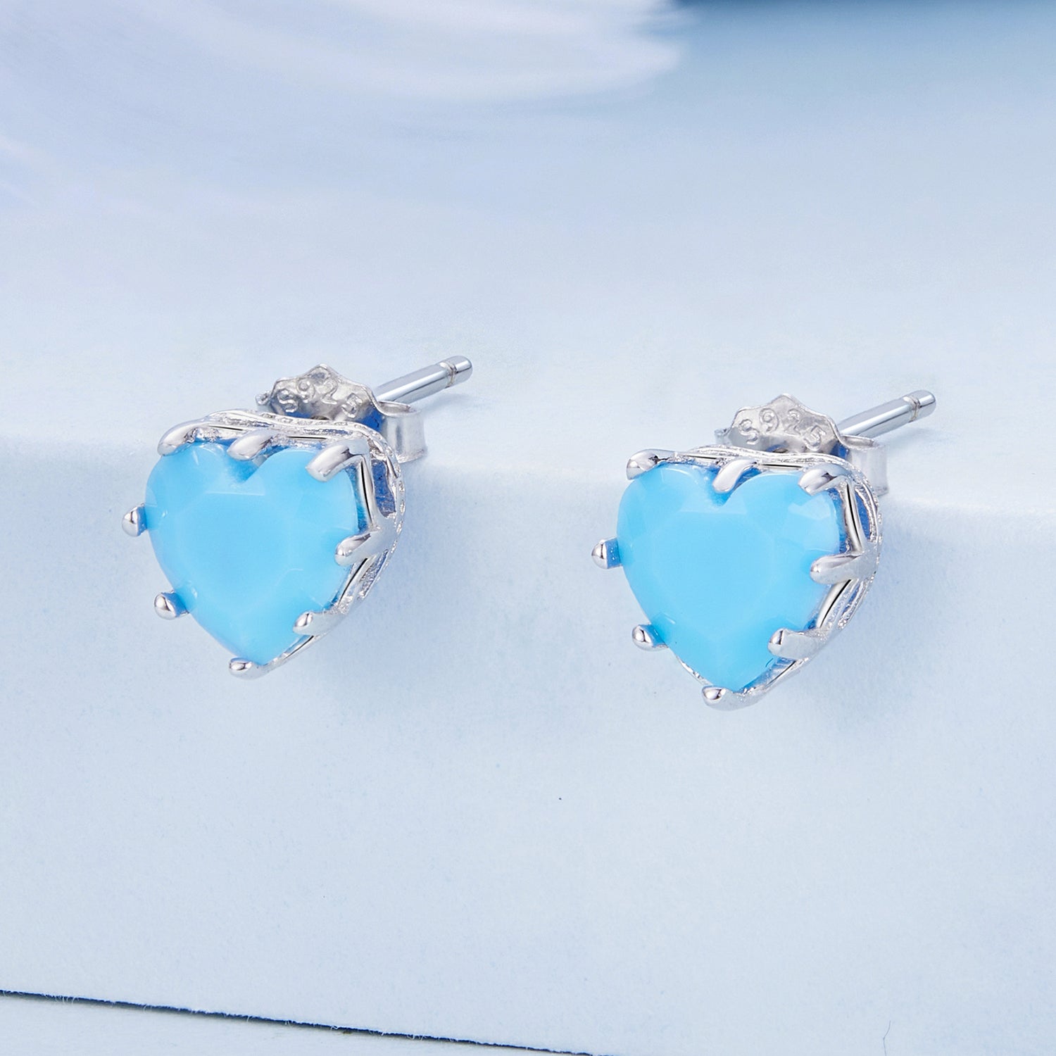 925 Sterling Silver Earrings with Pavé Setting CZ for Women