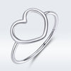 925 Sterling Silver Plated Platinum Ring Size 6.0 for Women