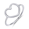 925 Sterling Silver Plated Platinum Ring Size 6.0 for Women
