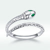 925 Sterling Silver Oxidized Pavé Setting CZ Slim Ring for Women