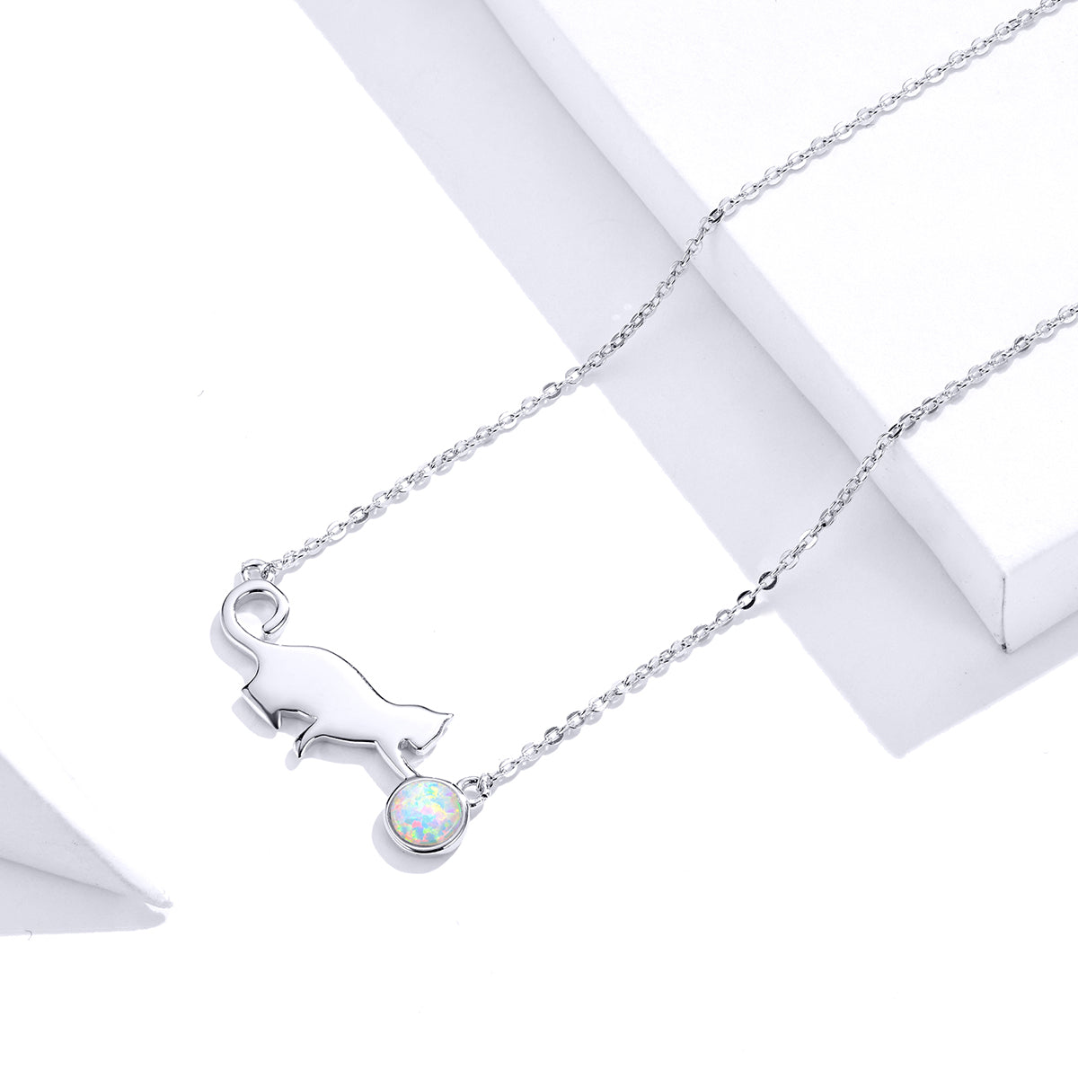 925 Sterling Silver Necklace 40-45cm for Women