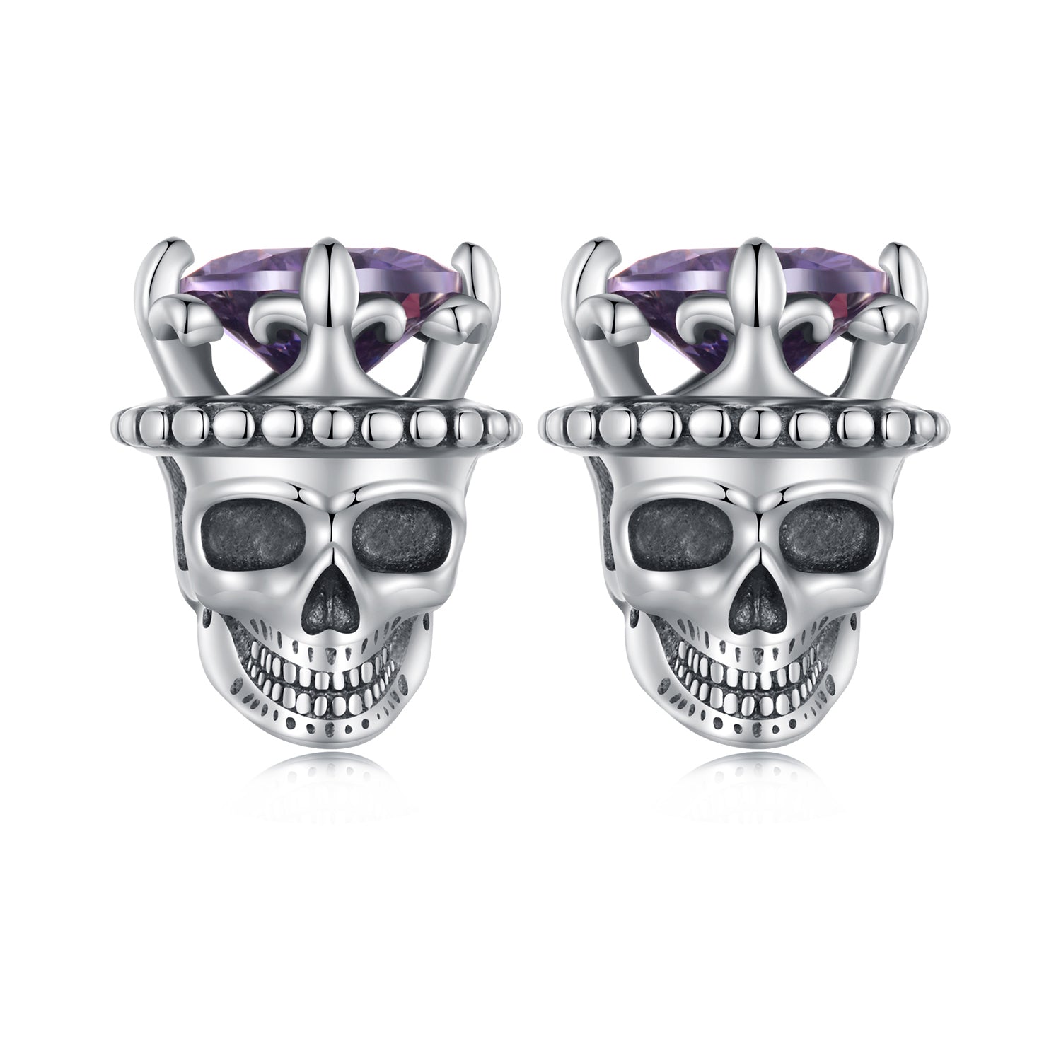 925 Sterling Silver Earrings with Pavé Setting CZ 10*9mm for Women
