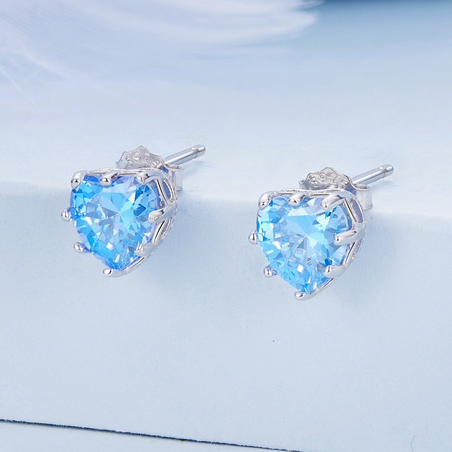 925 Sterling Silver Earrings with Pavé Setting CZ for Women