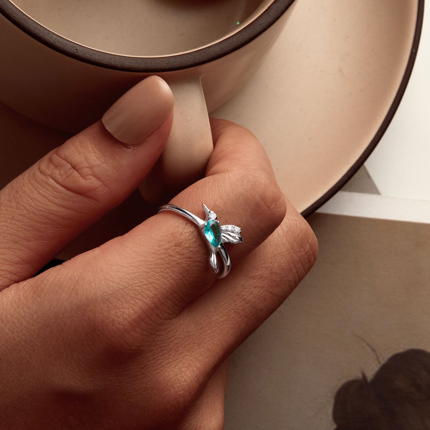 925 Sterling Silver Pavé CZ Ring
