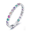925 Sterling Silver CZ Pavé Setting Ring Size 6.0 for Women