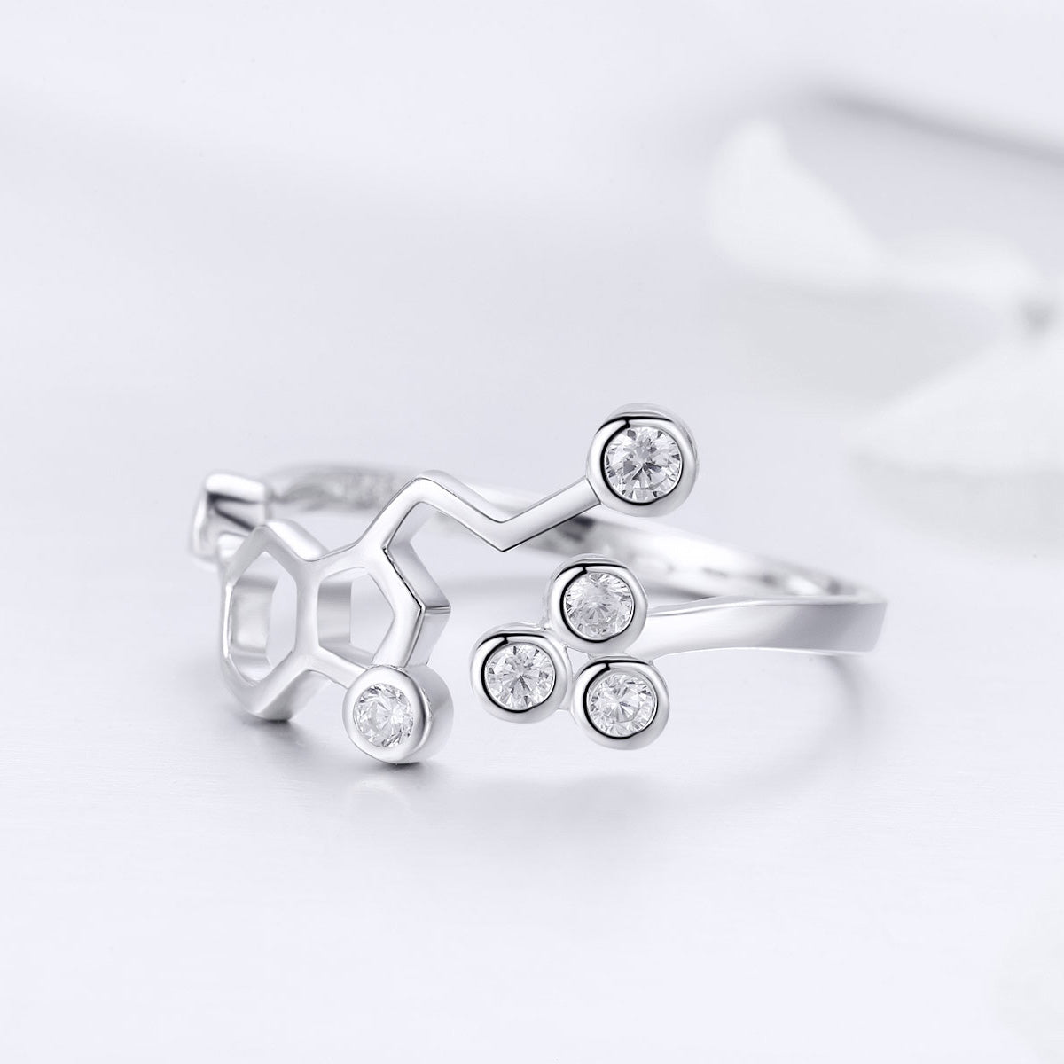 925 Sterling Silver 0.2cm Wide Ring for Women