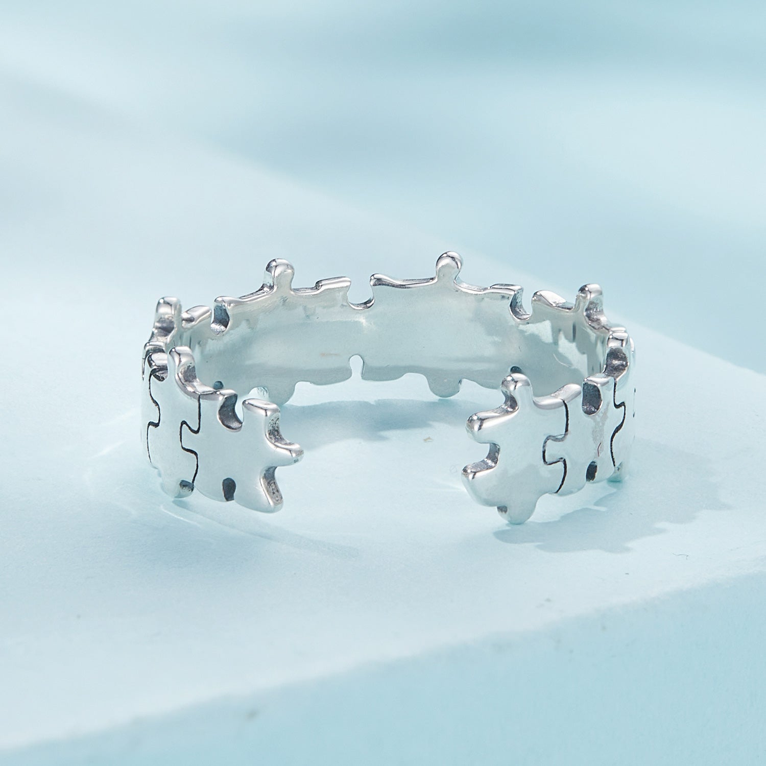 925 Sterling Silver Oxidized 6mm Ring