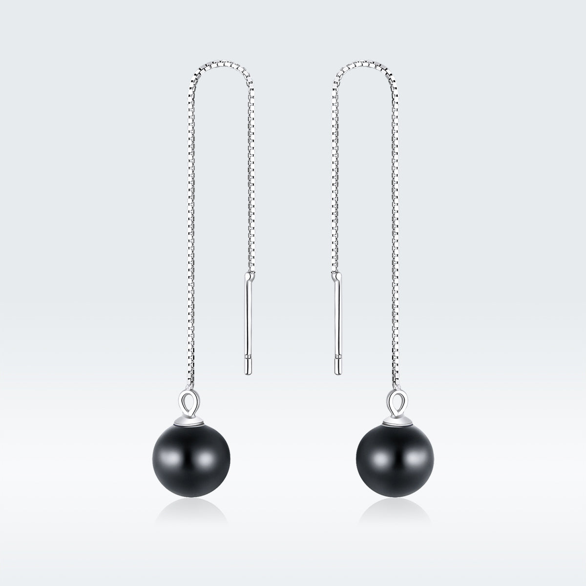 925 Sterling Silver Earrings with Quality Shell Pearl for Women