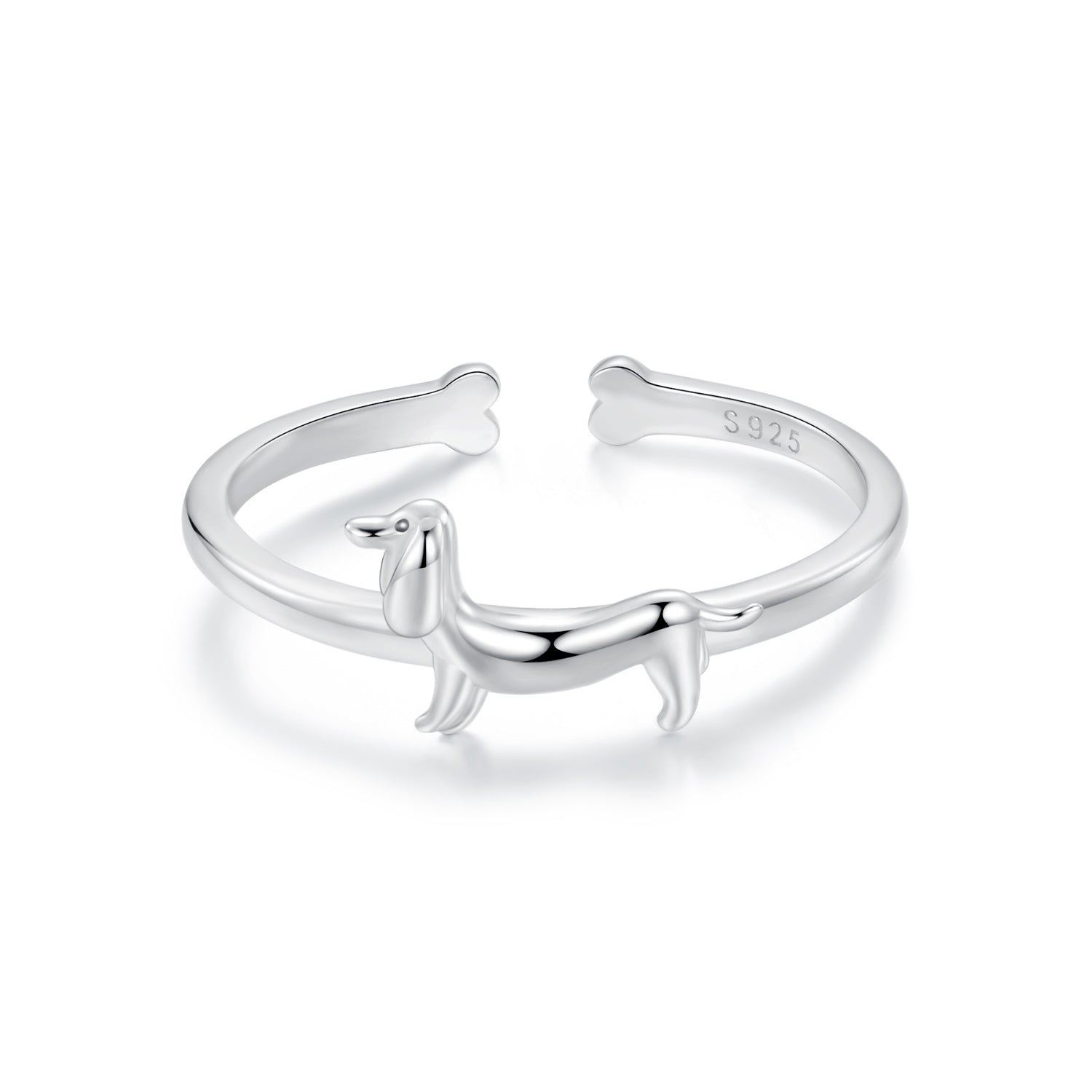 925 Sterling Silver Oxidized Silver 1.6mm Ring for Women