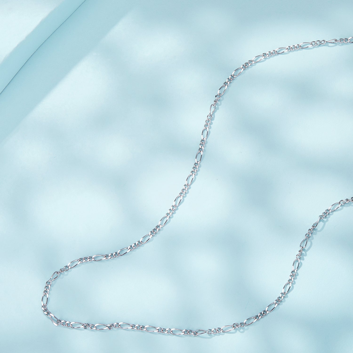 925 Sterling Silver Plated Platinum Necklace for Women