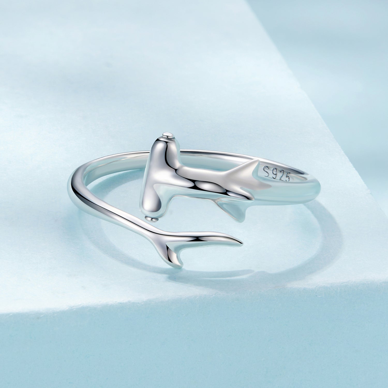 925 Sterling Silver Oxidized Silver Ring 0.16cm Width for Women